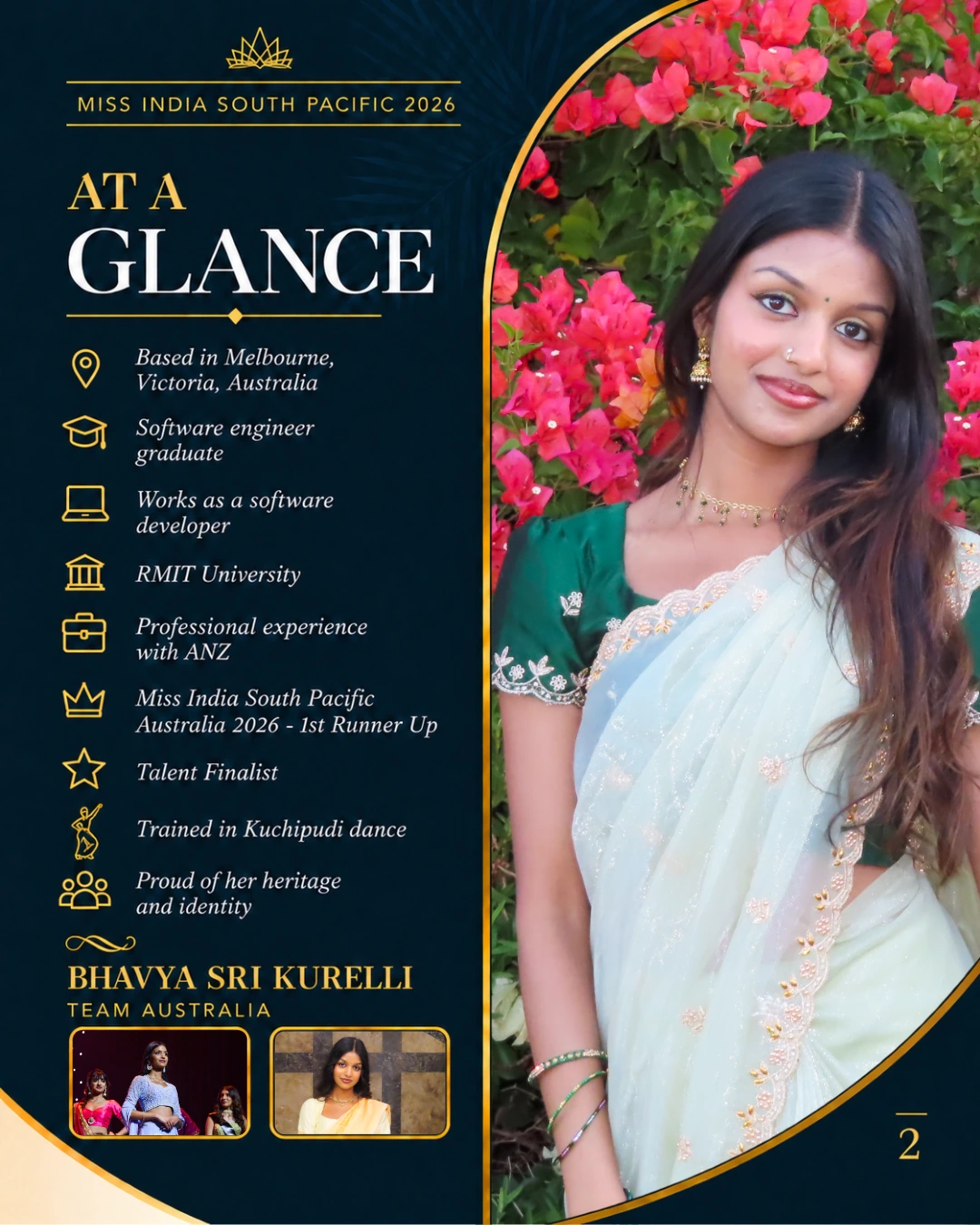 Bhavya Sri Kurelli, official profile slide 2 of 5