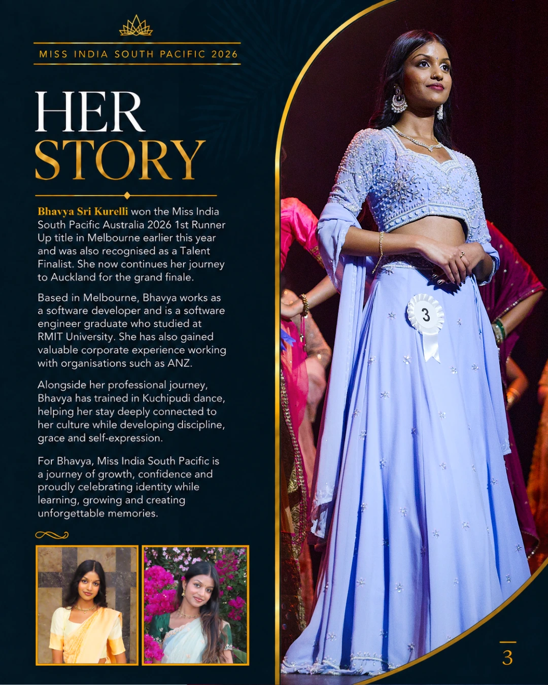 Bhavya Sri Kurelli, official profile slide 3 of 5