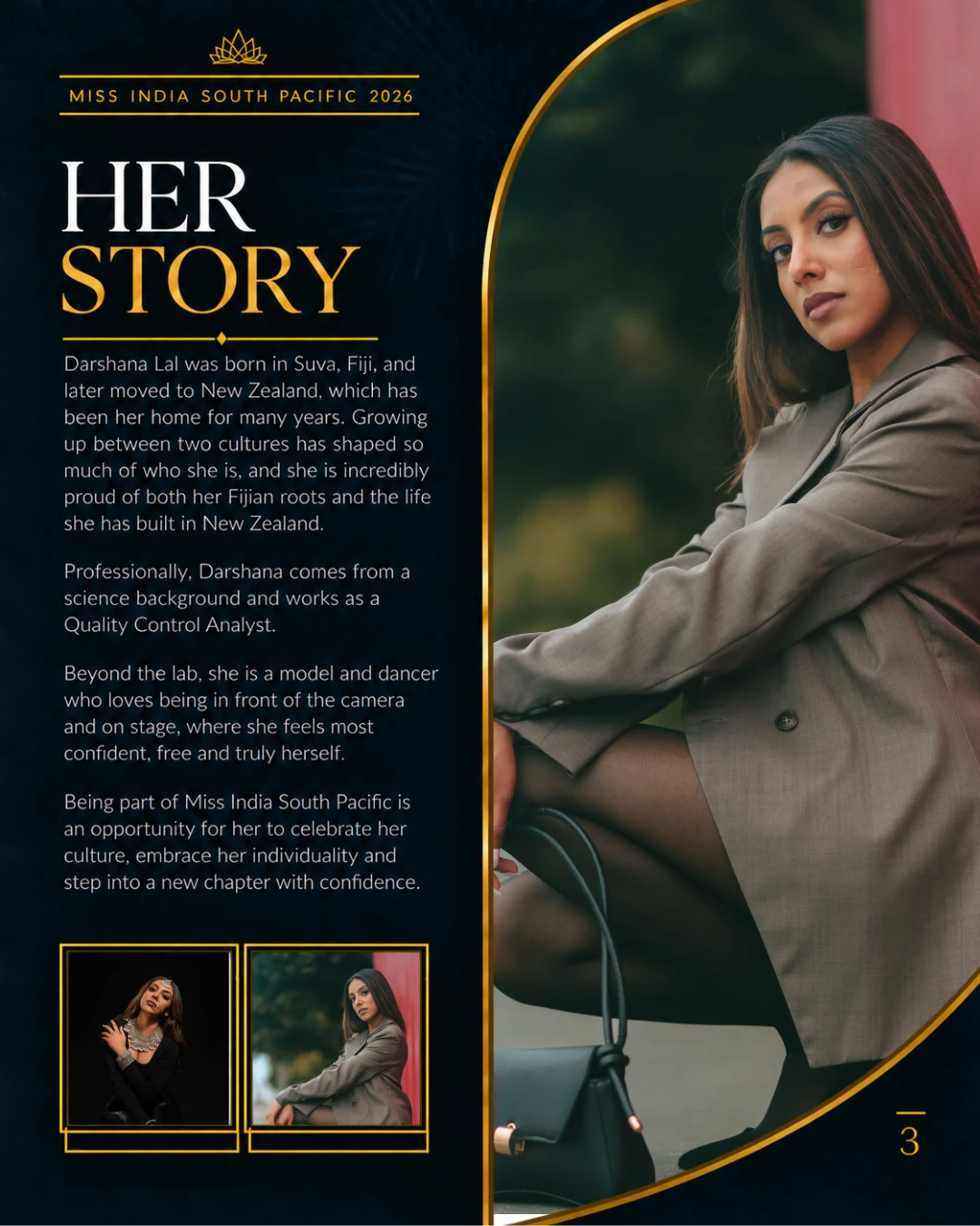 Darshana Lal, official profile slide 3 of 5