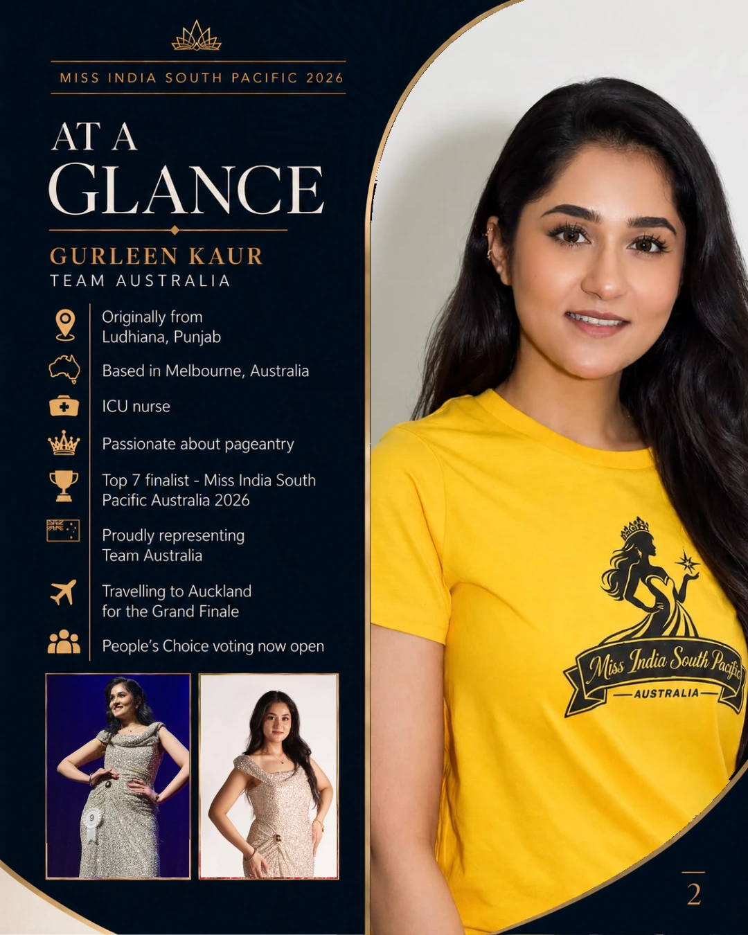 Gurleen Kaur, official profile slide 2 of 5