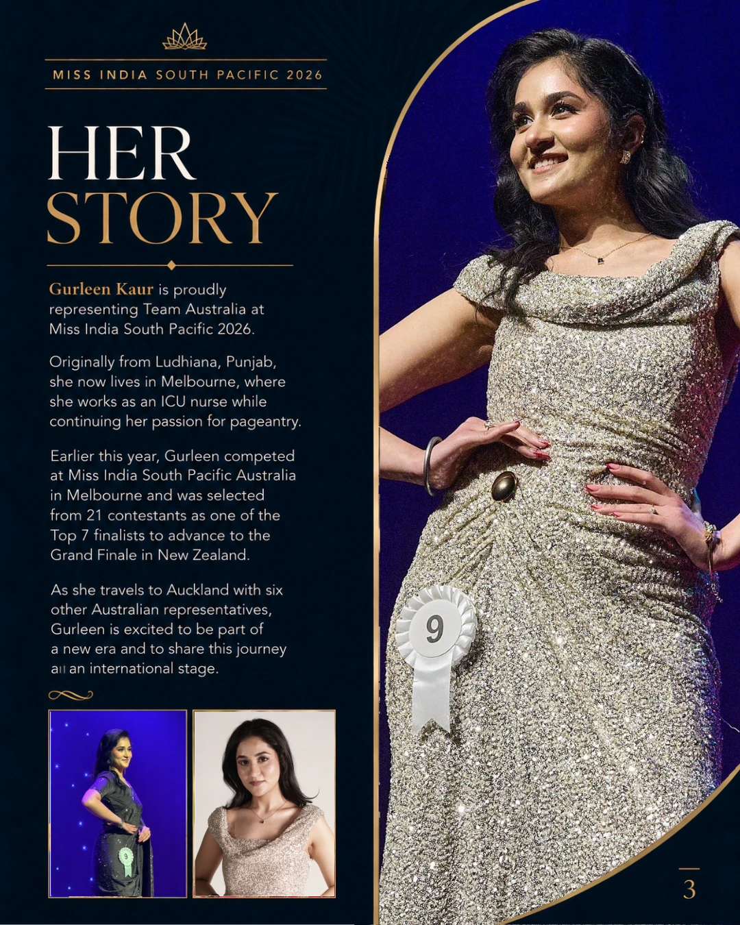 Gurleen Kaur, official profile slide 3 of 5