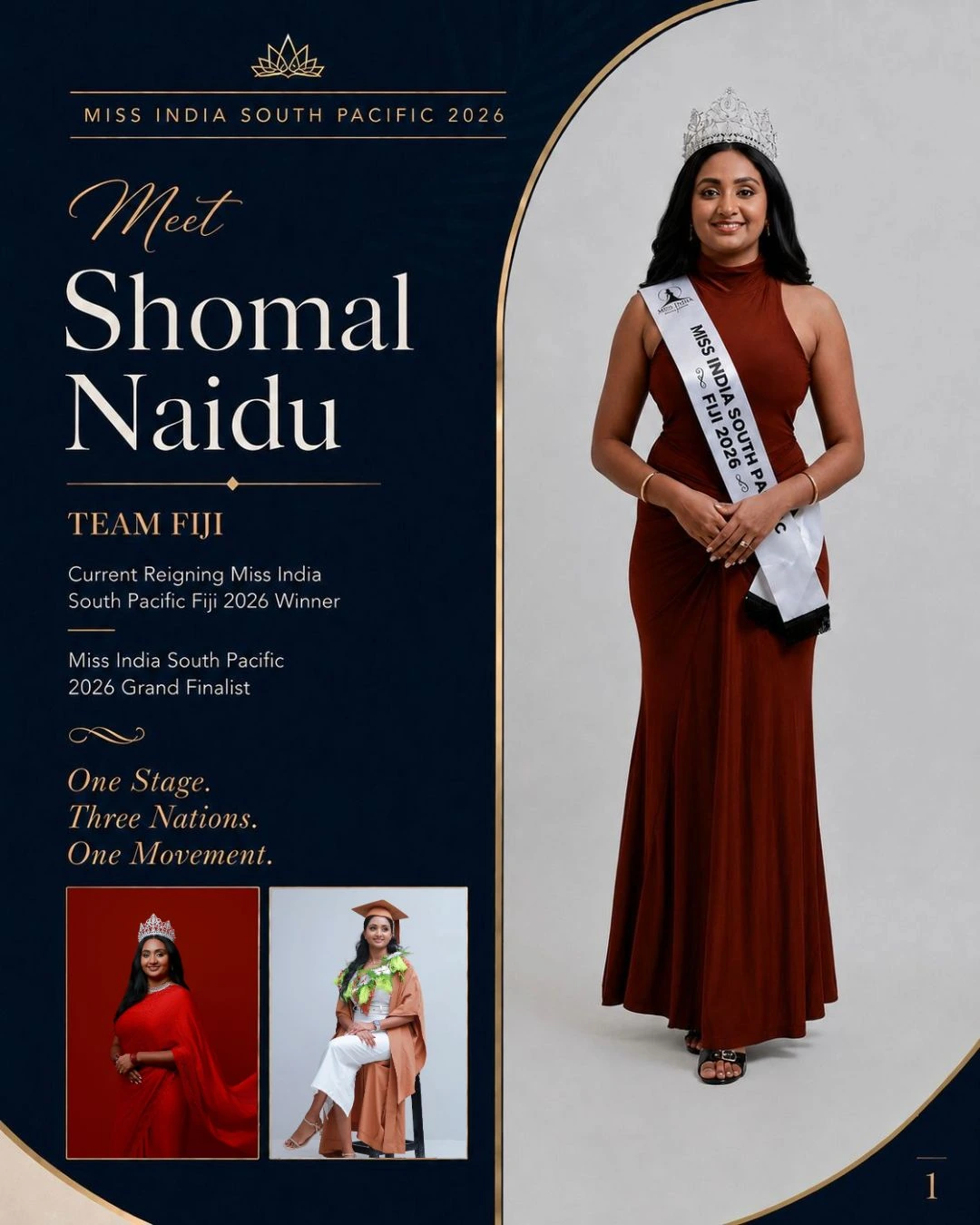 Shomal Naidu, official profile slide 1 of 5